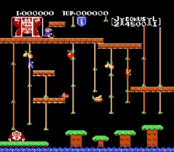 Donkey Kong Jr. (USA) (Rev 1) (e-Reader Edition) screen shot game playing